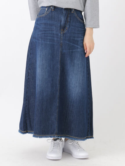 デニムロングスカート