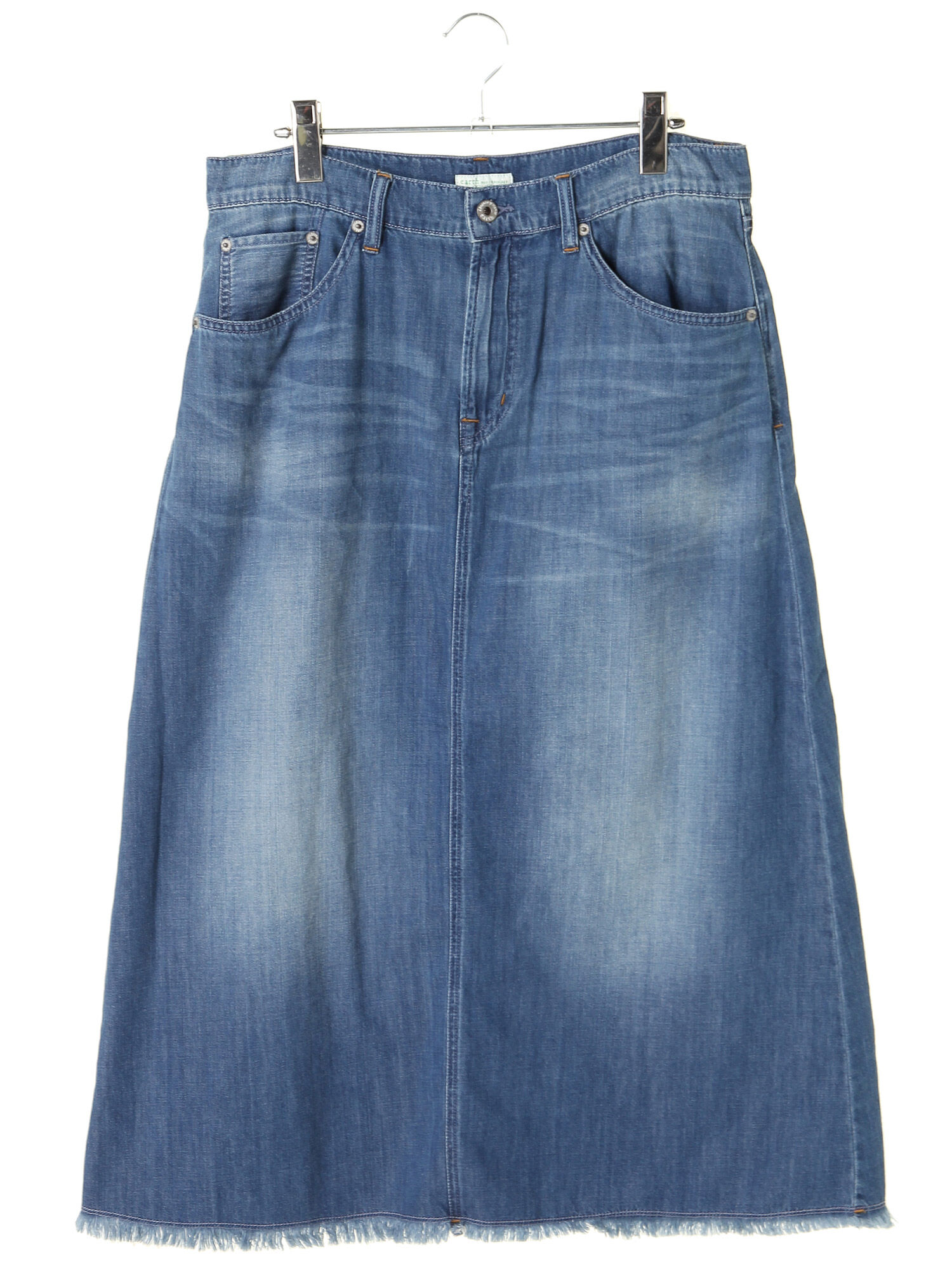 ＜もっと大きなサイズ＞デニムロングスカート