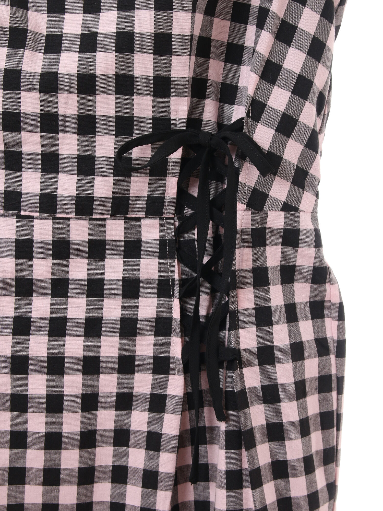 earth music&ecology 【LARMEコラボワンピ】レースアップワンピース ¥7,549