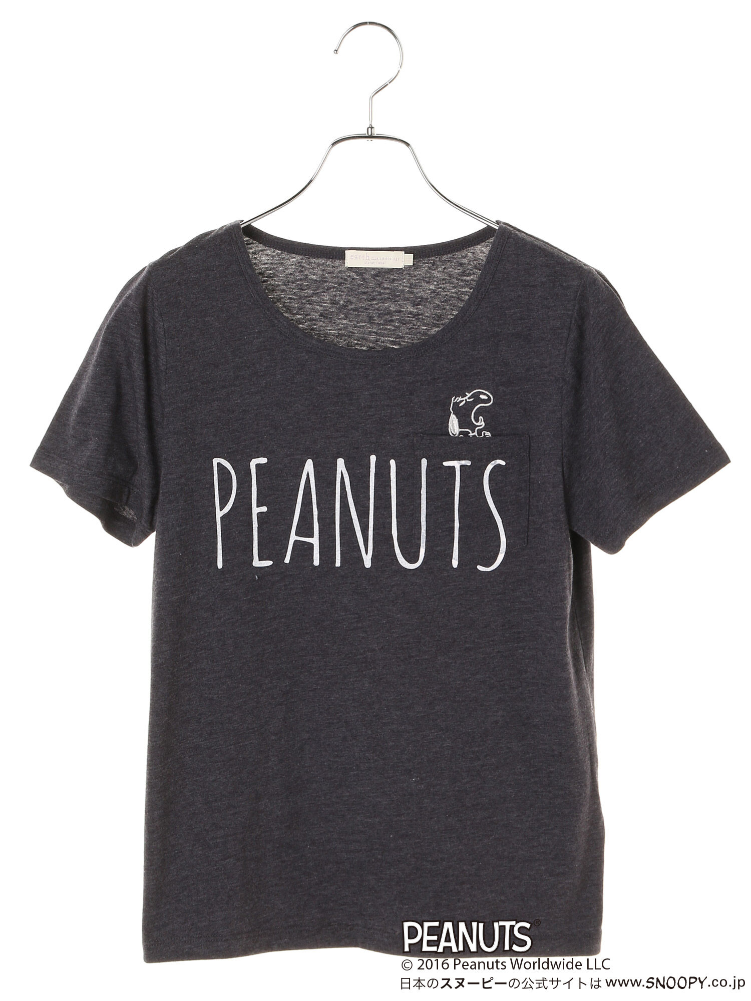 【PEANUTS】ポケットTシャツ