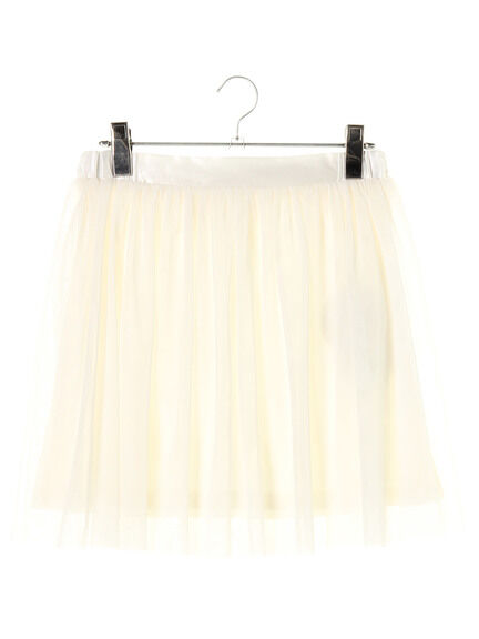 earth【スキスカ!】チュールミニスカート
