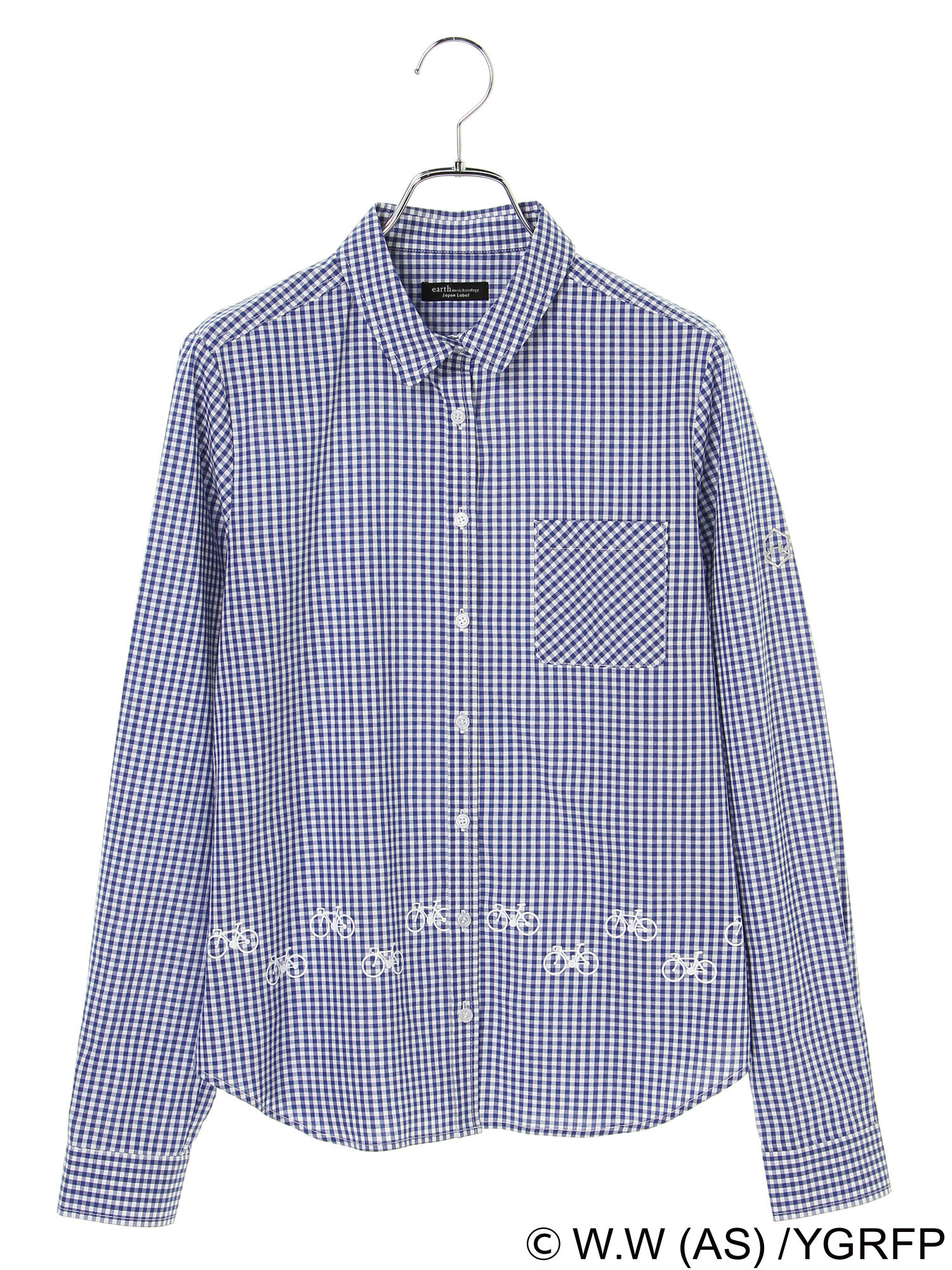 弱虫ペダルコラボ ギンガムシャツ