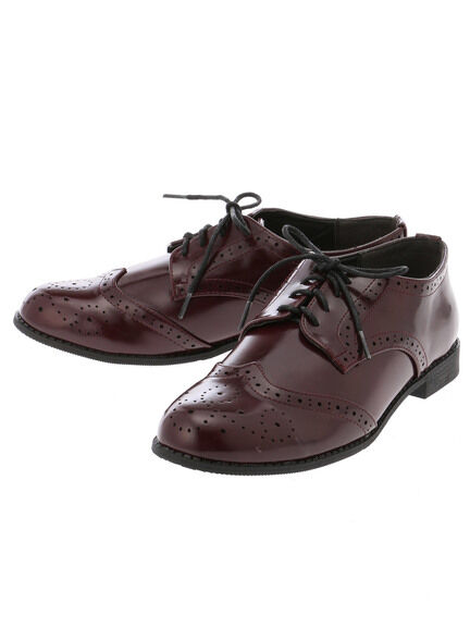 earth music&ecology レースアップマニッシュシューズ