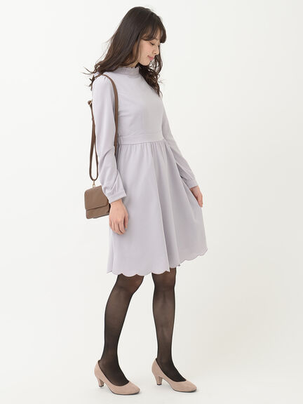 Kis-My-Ft2×earth×Ray スカラップフリルワンピース