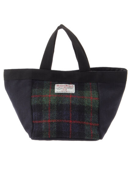 earth music&ecology HarrisツイードTOTEミニバッグ ￥4,309