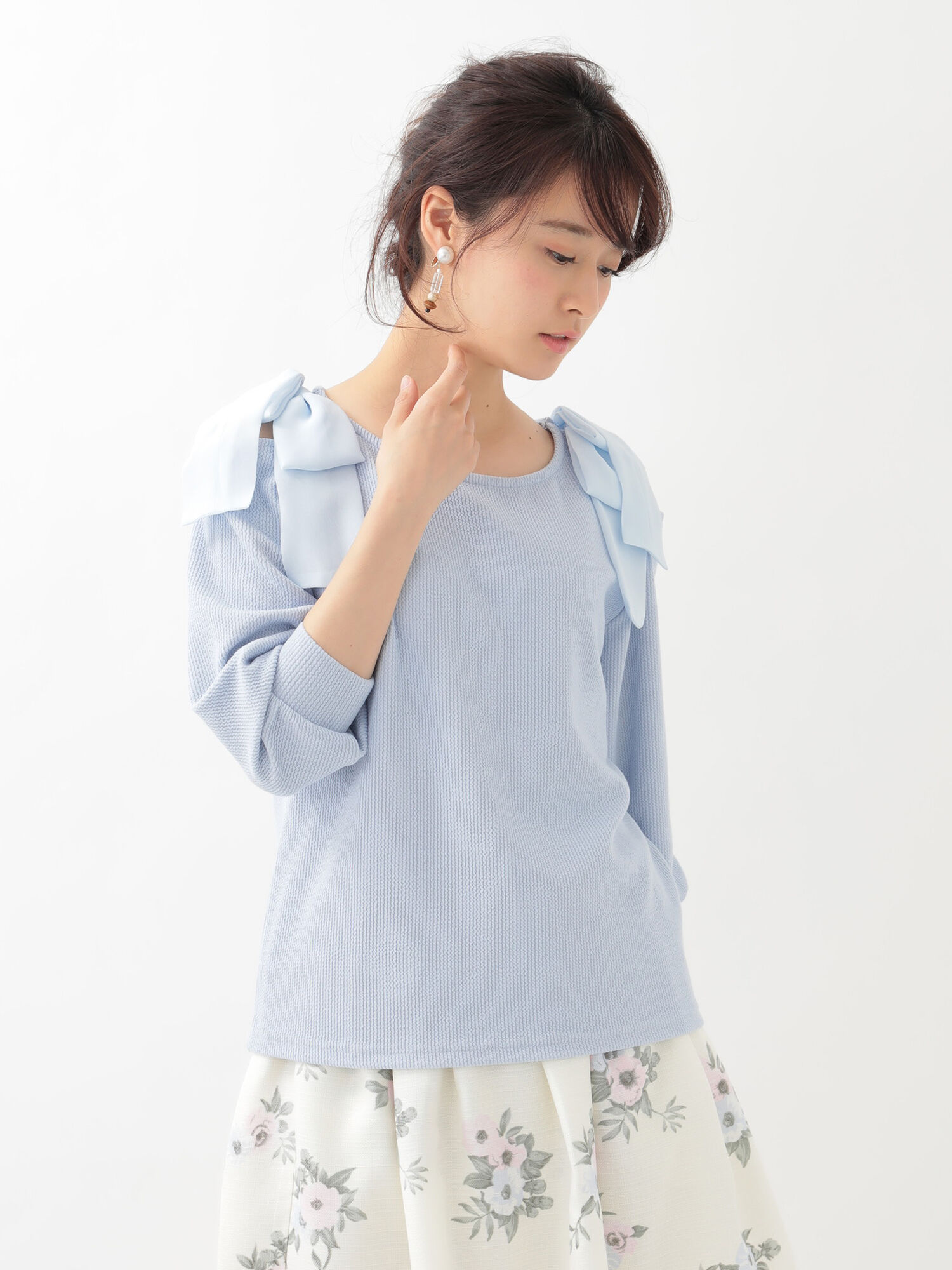 ・ショルダーオープンプルオーバー