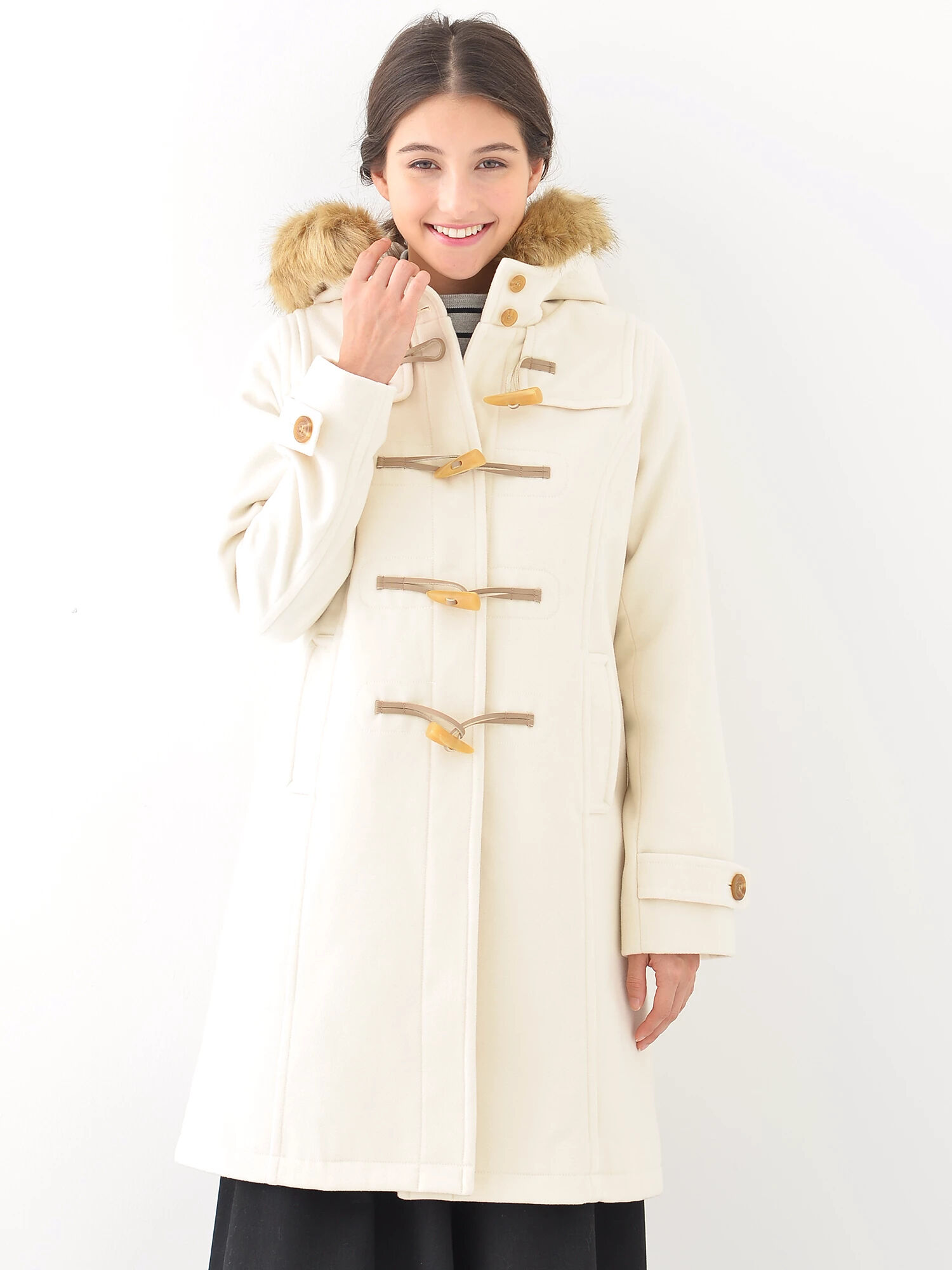 フルフルダッフルコート(ミディアム)