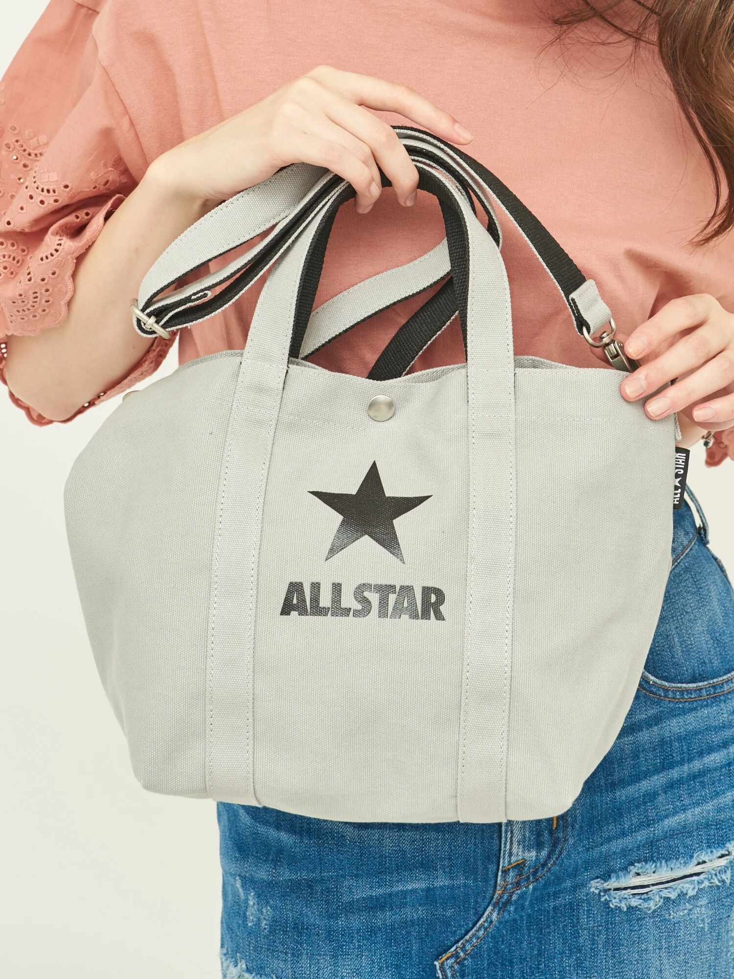 ＜先行予約＞CONVERSE×earthショルダー付きトートバッグ