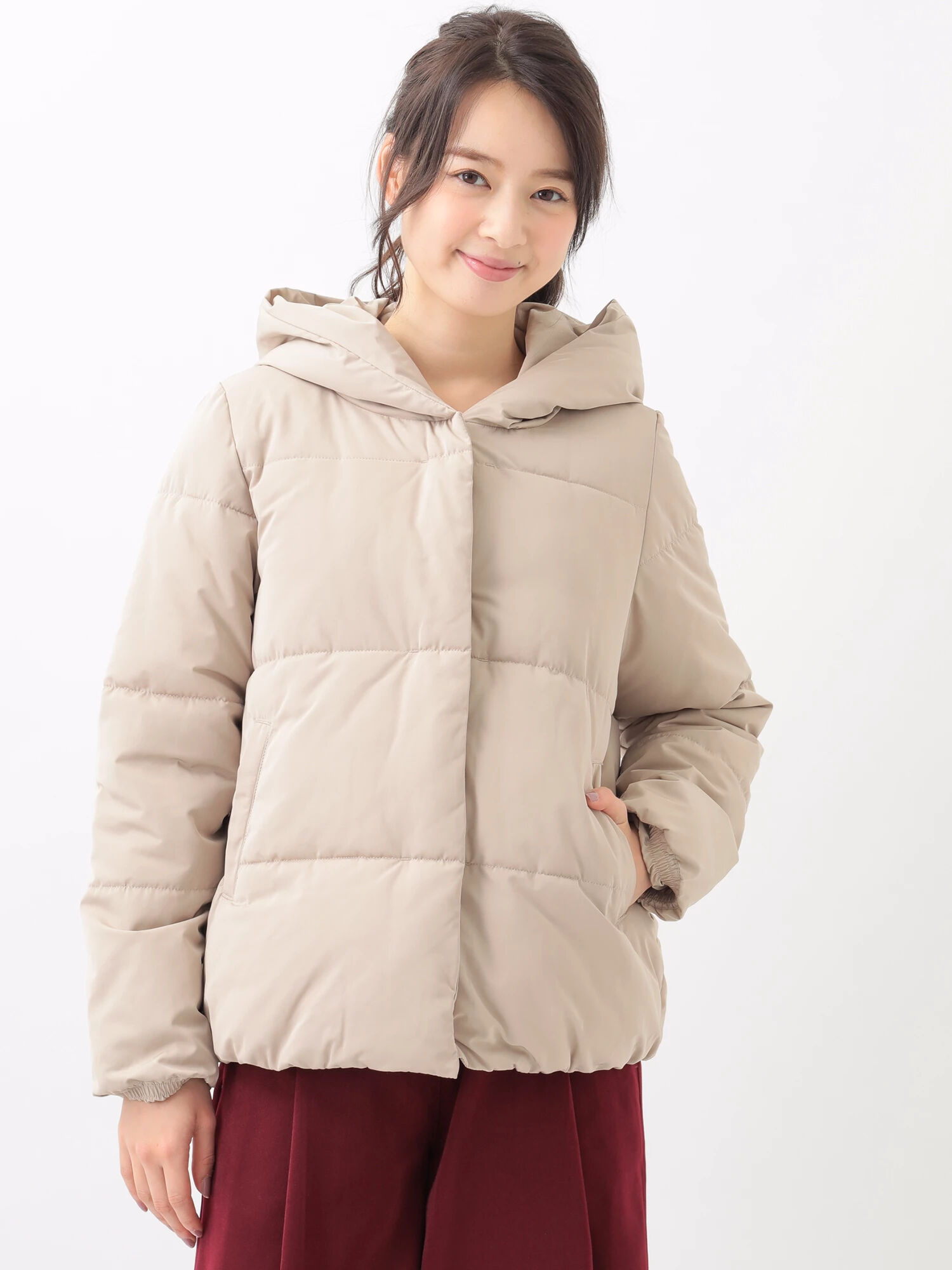 ＜先行予約＞ファイバーダウンショートブルゾン