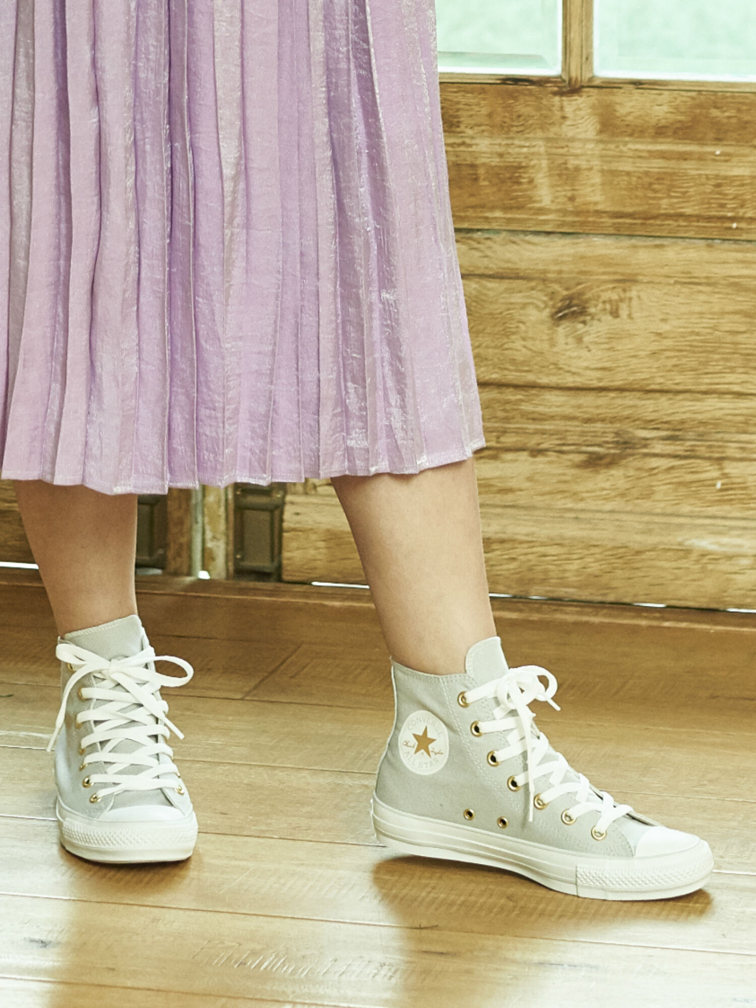 【WEB先行予約】converse×earth ハイカットスニーカー