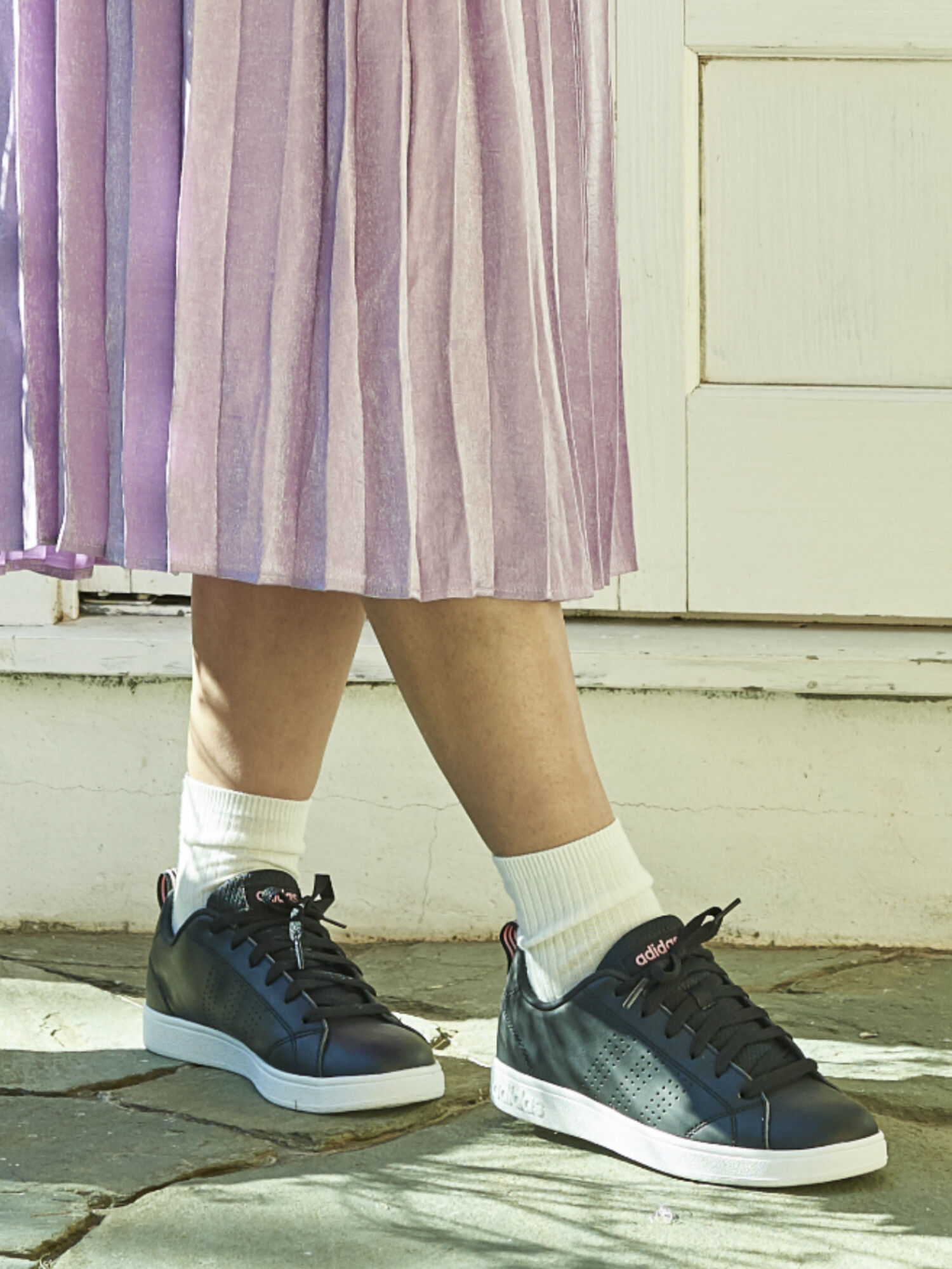 【WEB先行予約】addidas×earth VALCLEANスニーカー