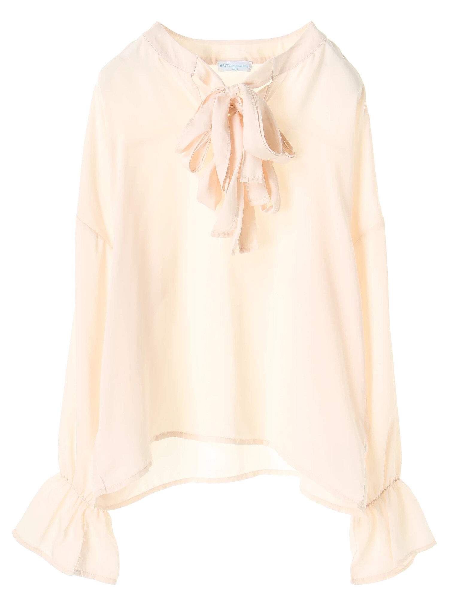 ・luluSNIKアウトギャザーブラウス