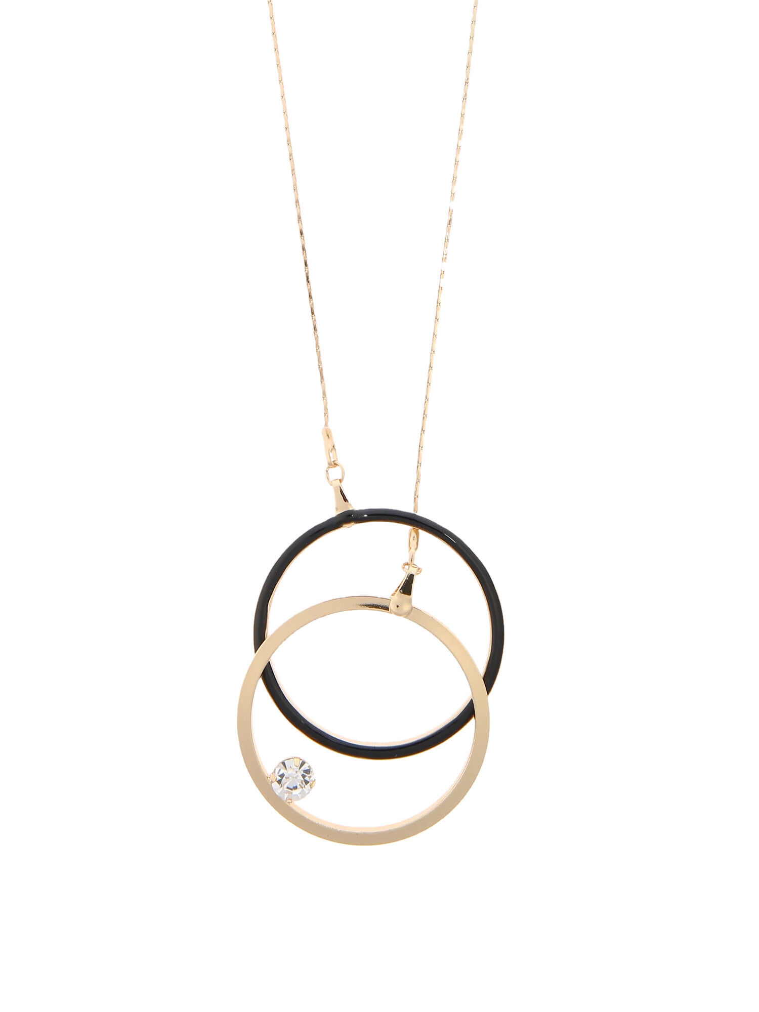 ダブルサークルネックレス