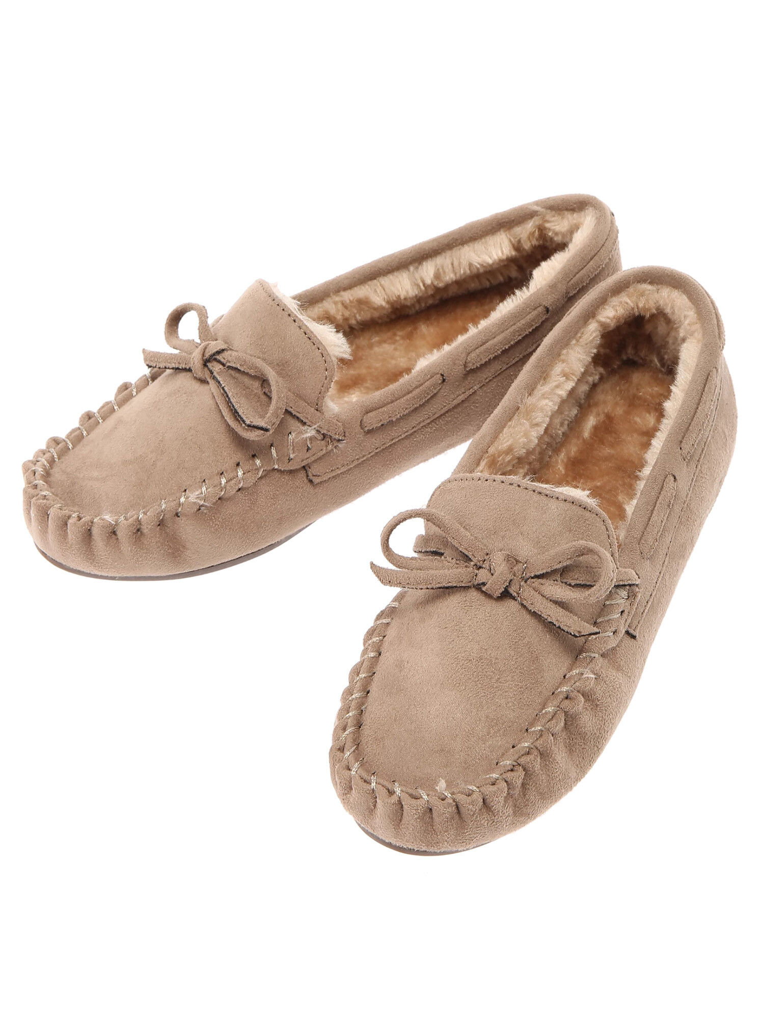 ファーインソールモカシン