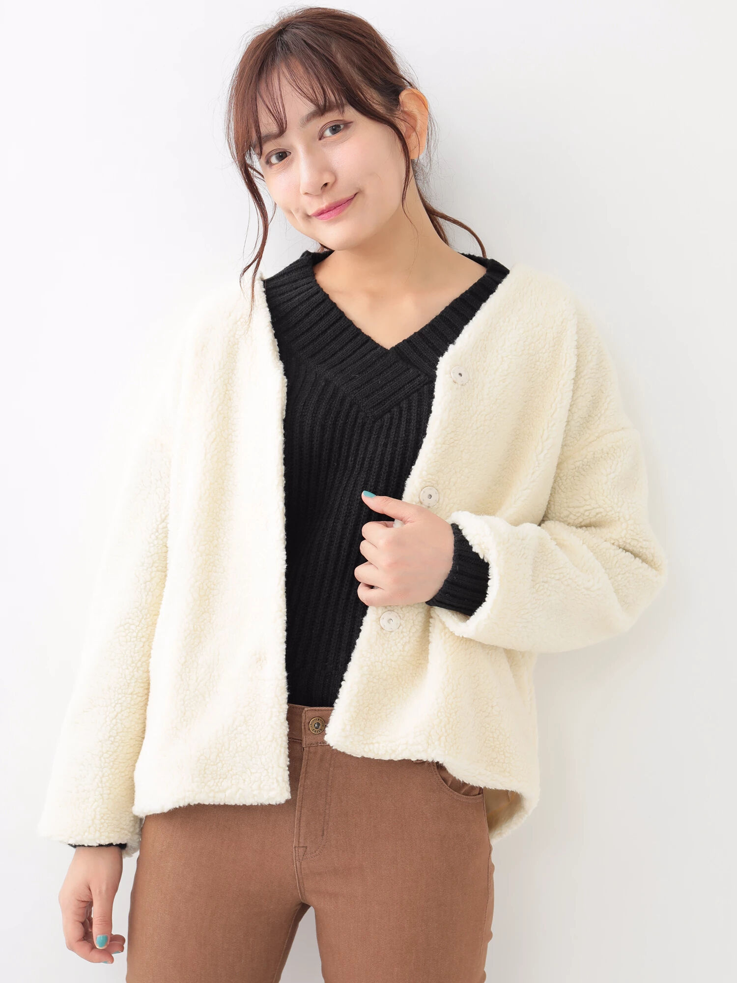 ・ボアショートコート