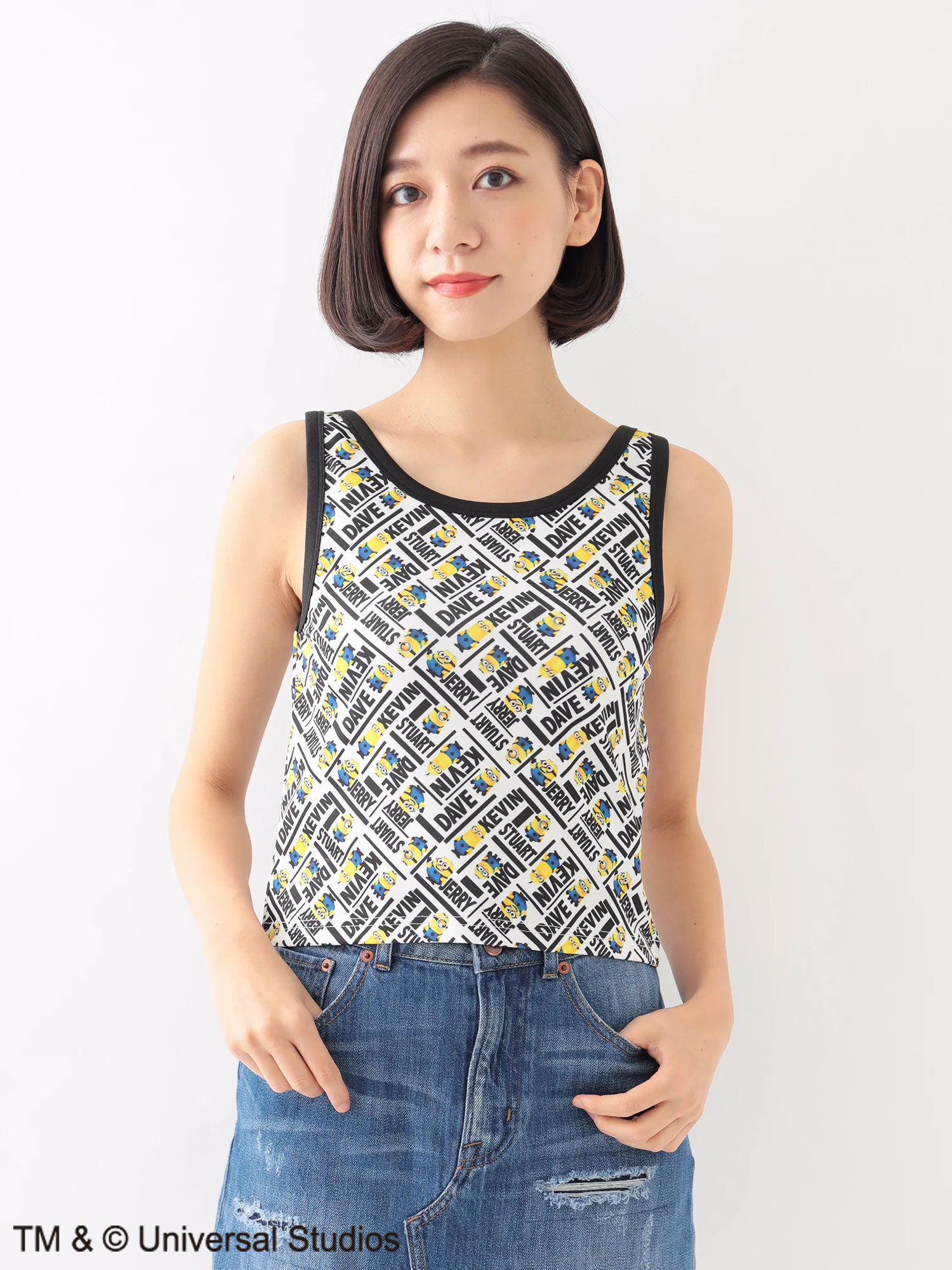 ＜WEB限定受注生産＞ミニオンキャミソール