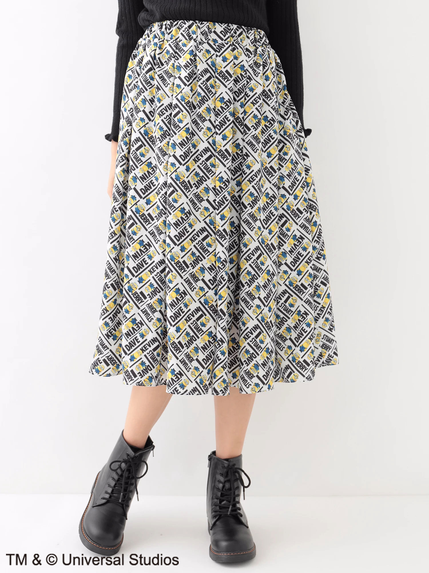 ＜WEB限定受注生産＞ミニオンスカート