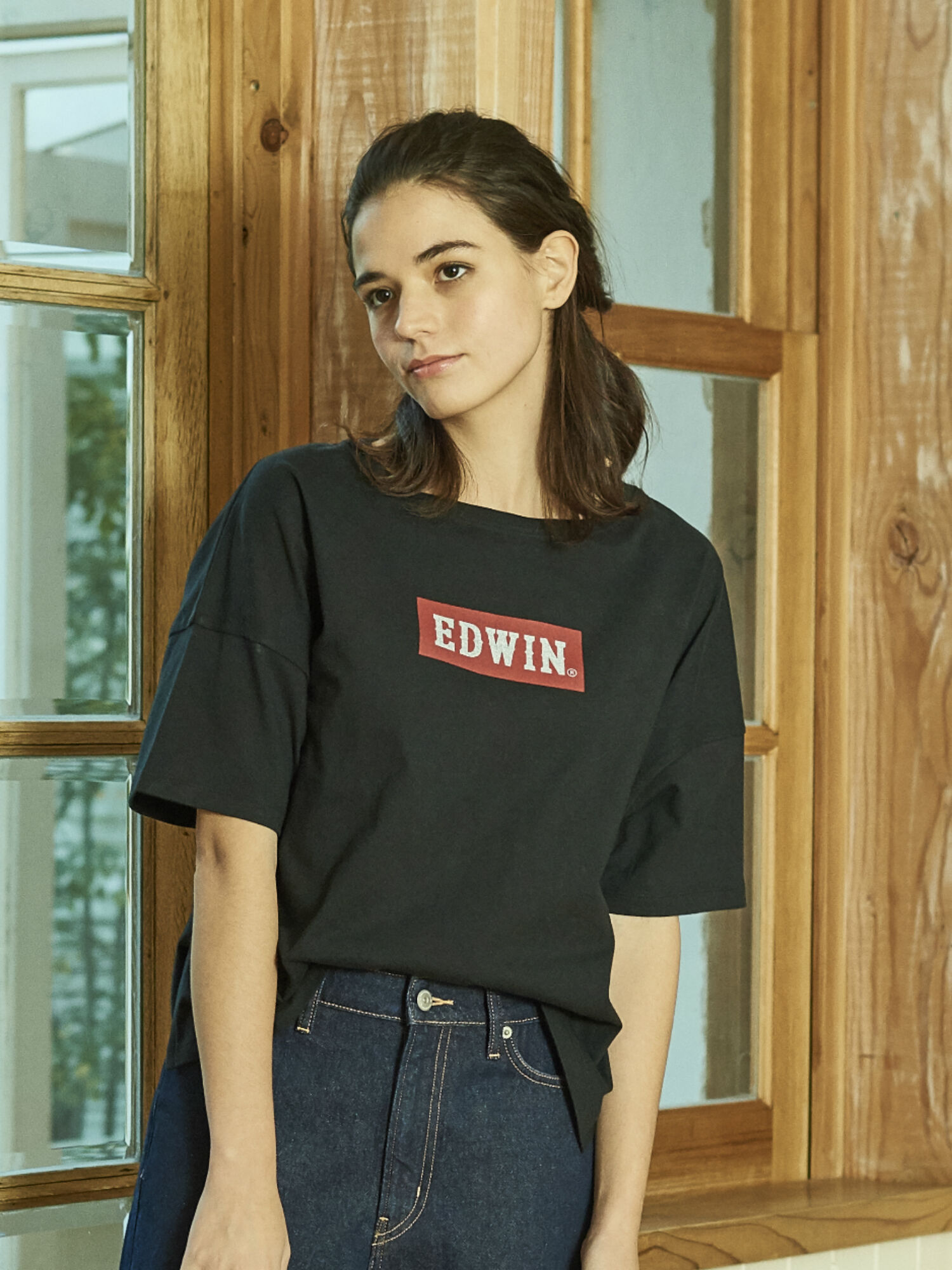 【WEB先行予約】earth×EDWINTシャツ