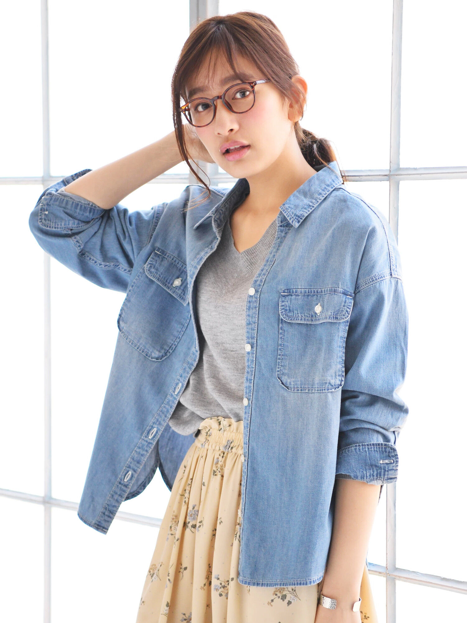 COTTON USA デニムシャツ