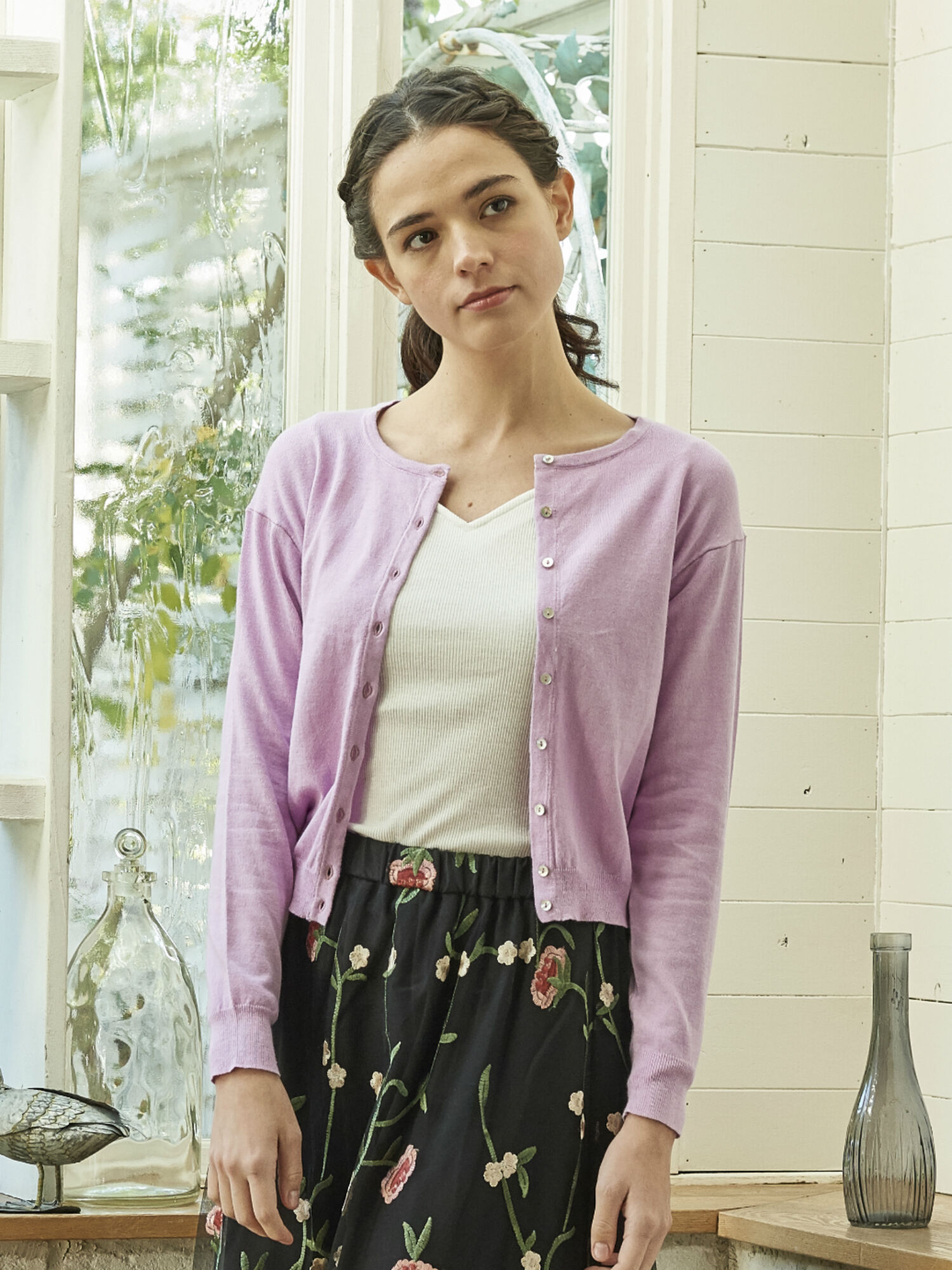 【WEB先行予約】UVカットウォッシャブルガンガンカーディガン