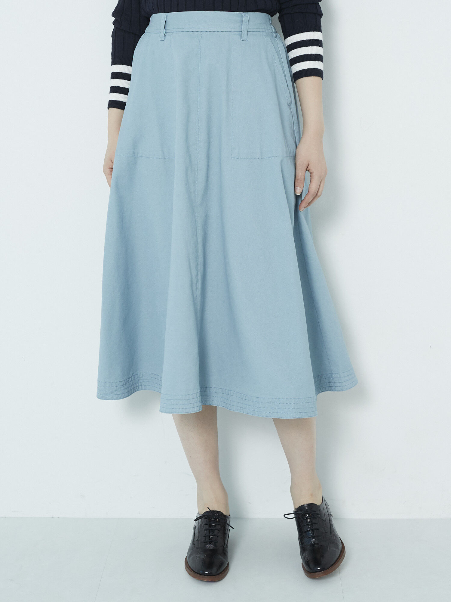 ・台形マキシスカート