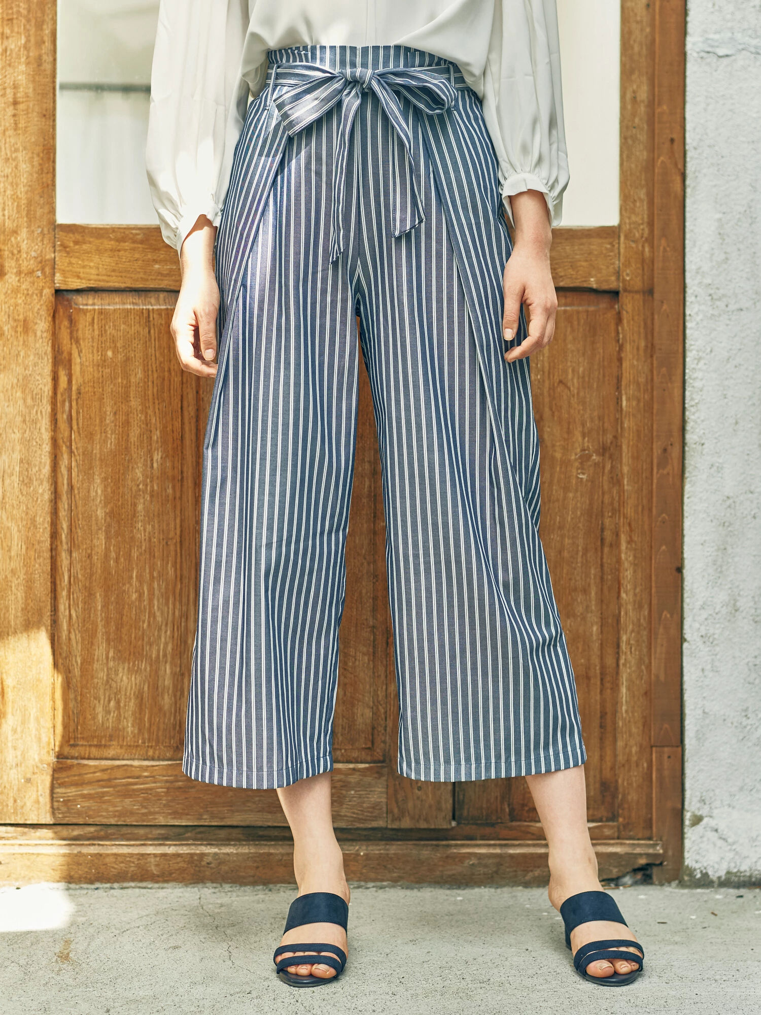 ・ハイウエストパンツ