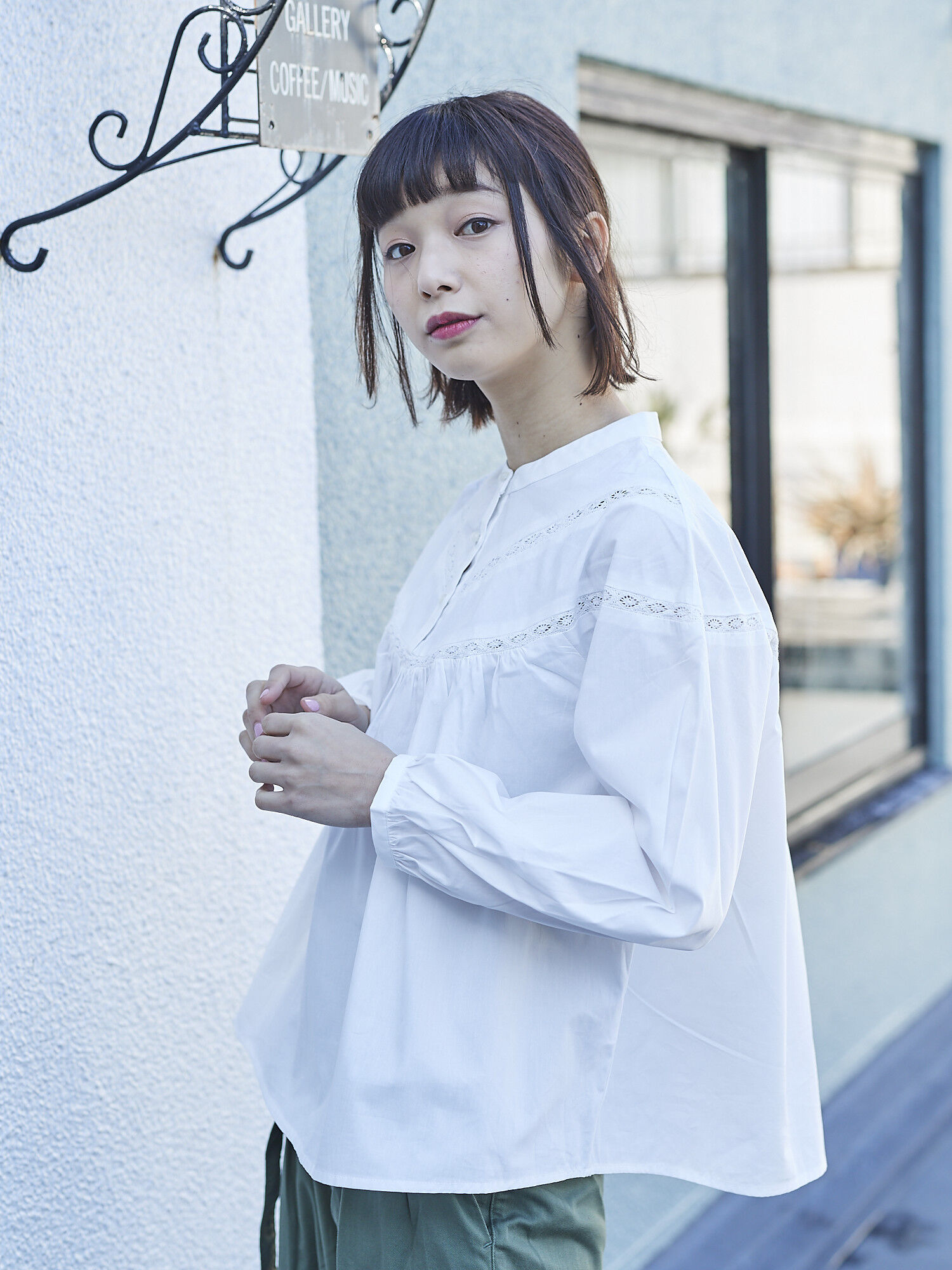 ・レーストリミングプルオーバー