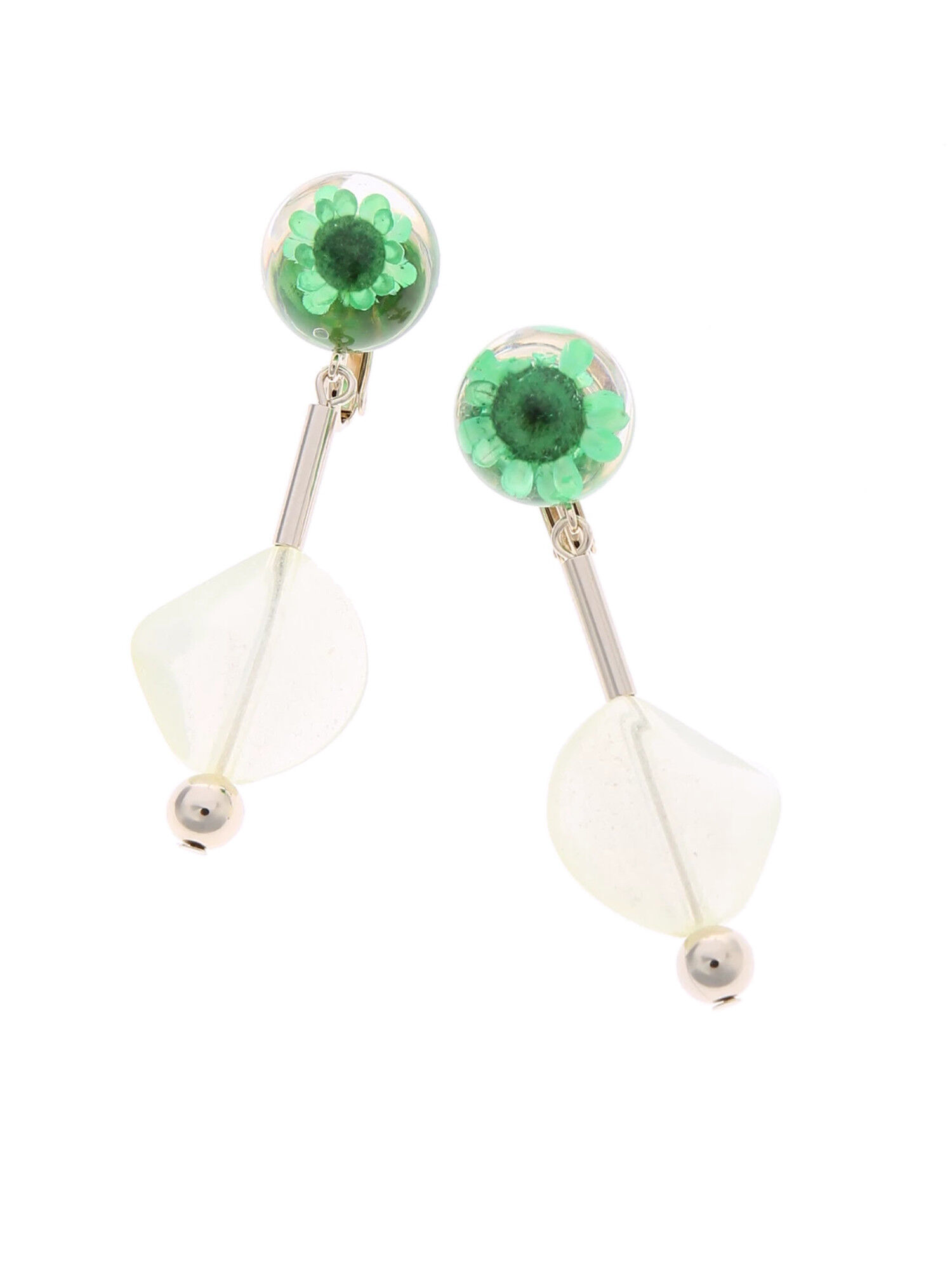 ・フラワースウィングイヤリング