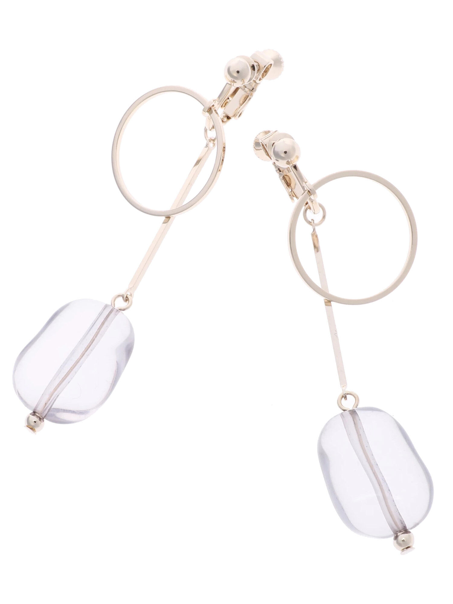 ・クリアスウィングイヤリング