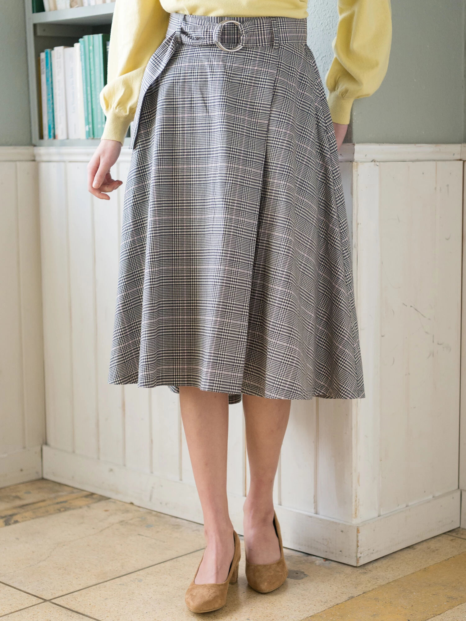 ＜ＷＥＢ限定大きな・小さなサイズ＞イレヘムスカート