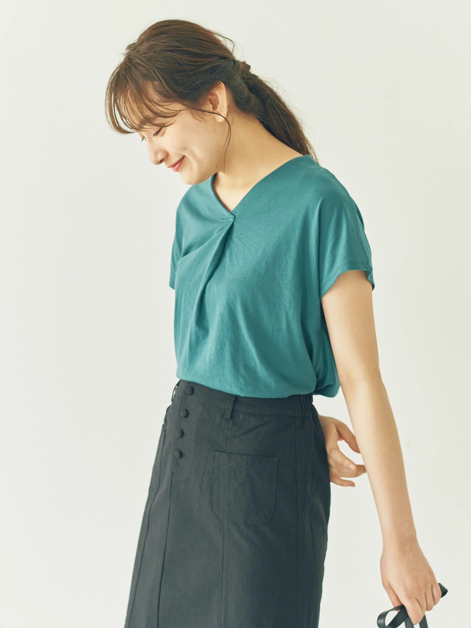 ・ひやするカットソー(フレアースリーブ)