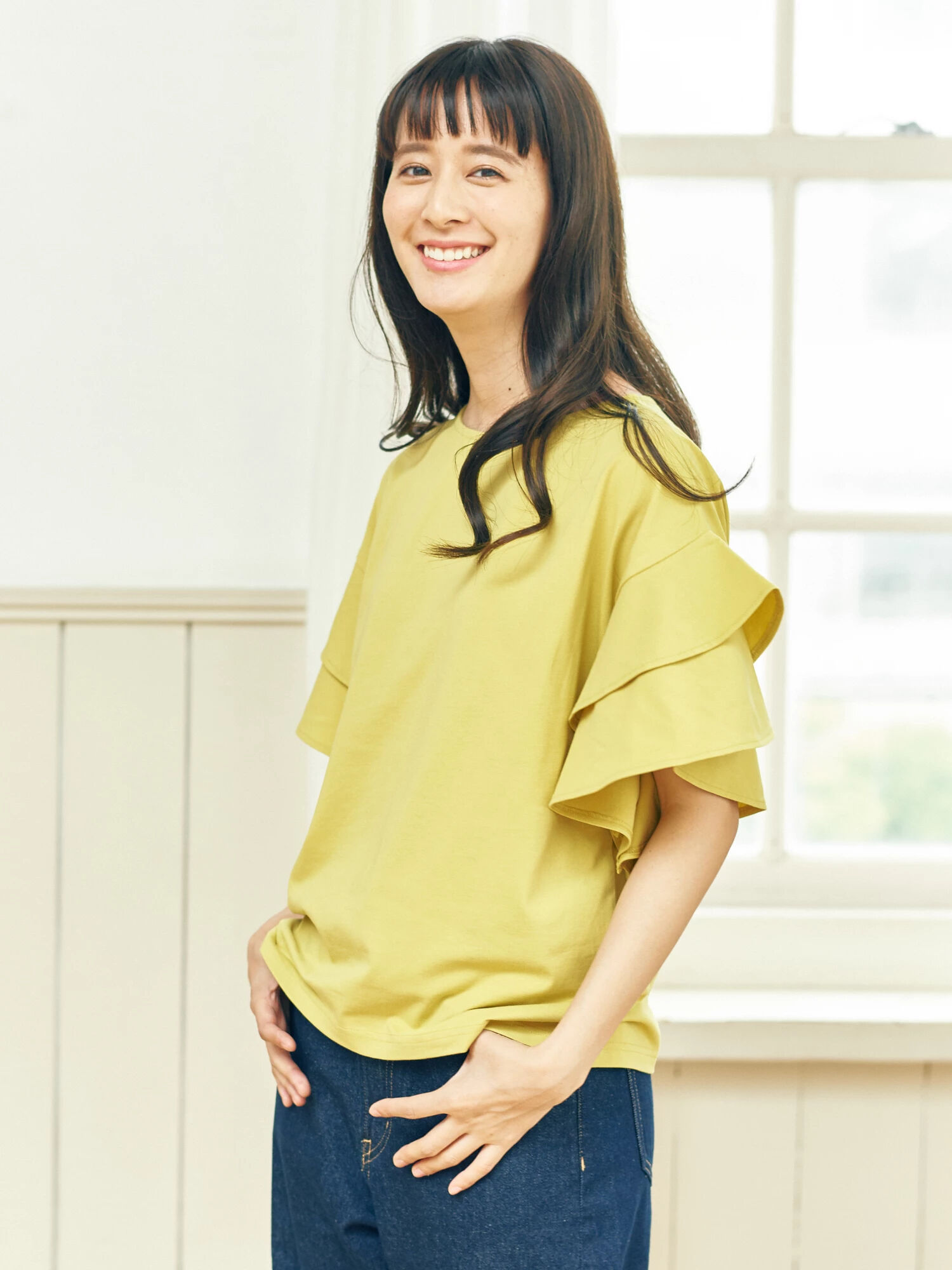 ・ティアードスリーブプルオーバー