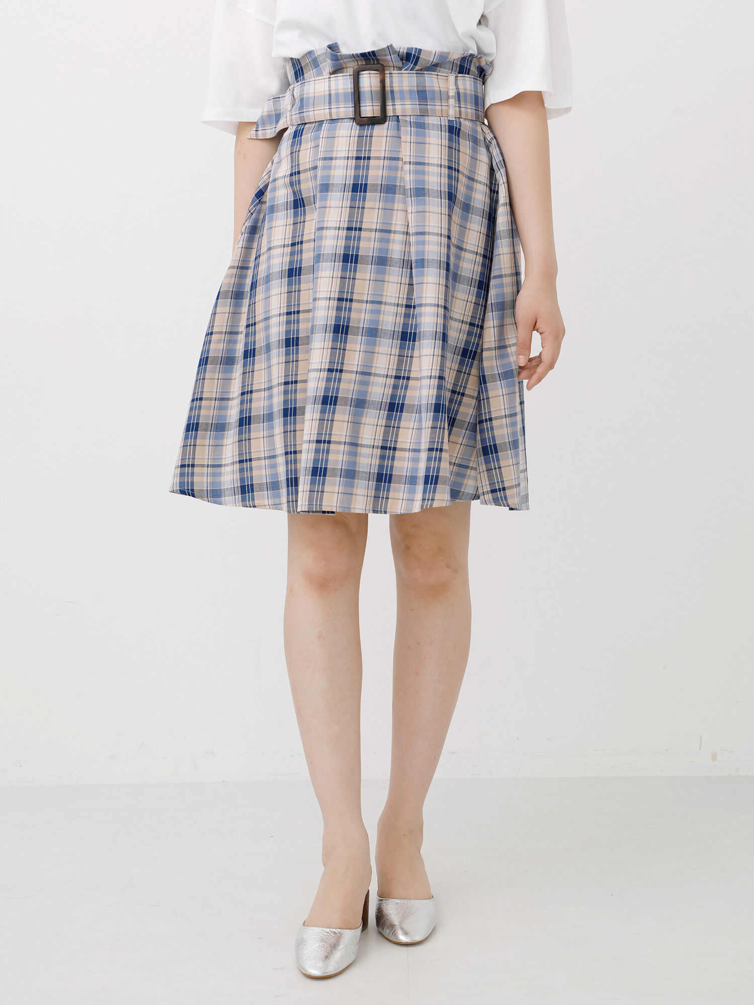 ・マドラスフレアースカート