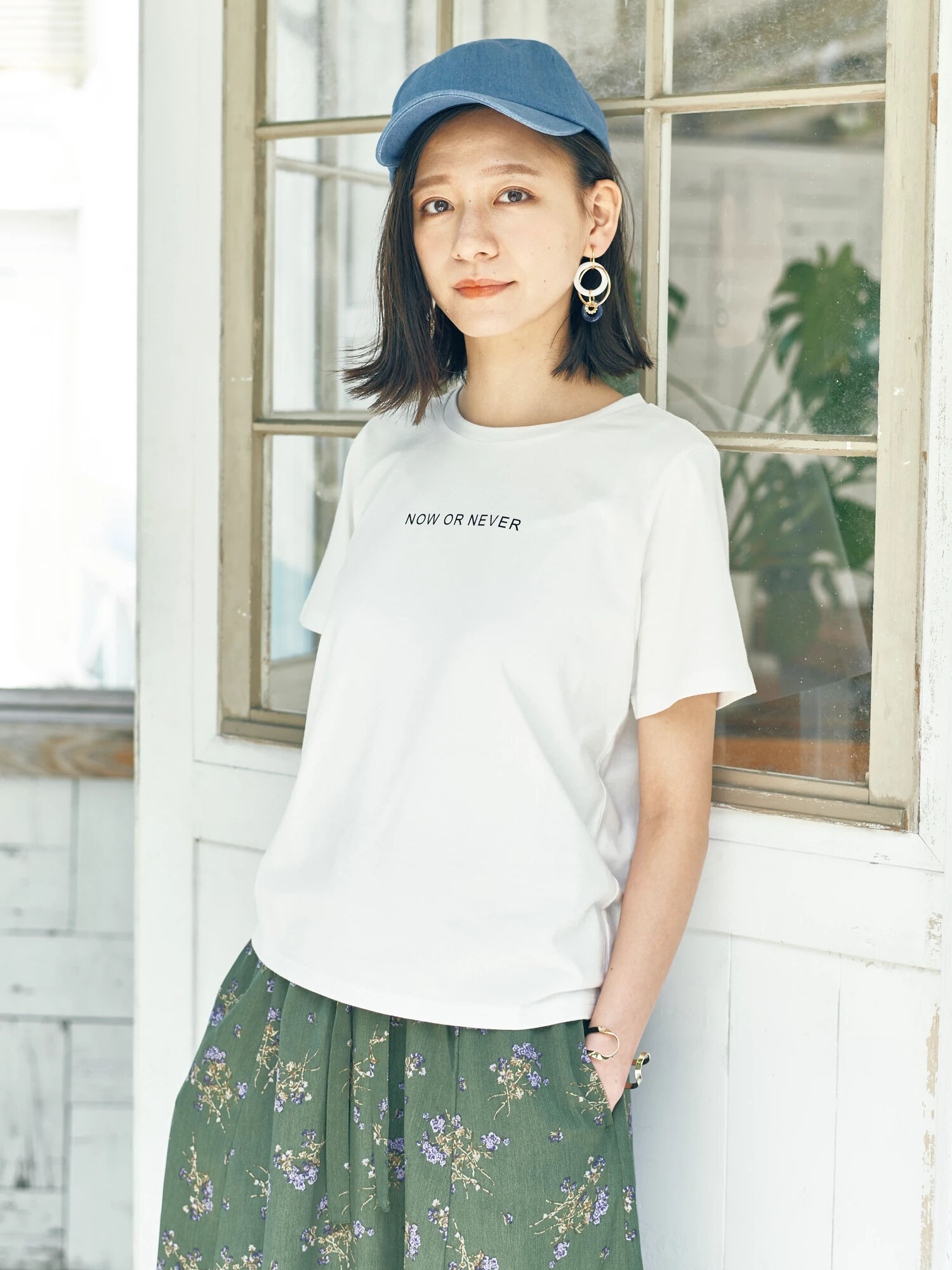 ワンポイントロゴTシャツ