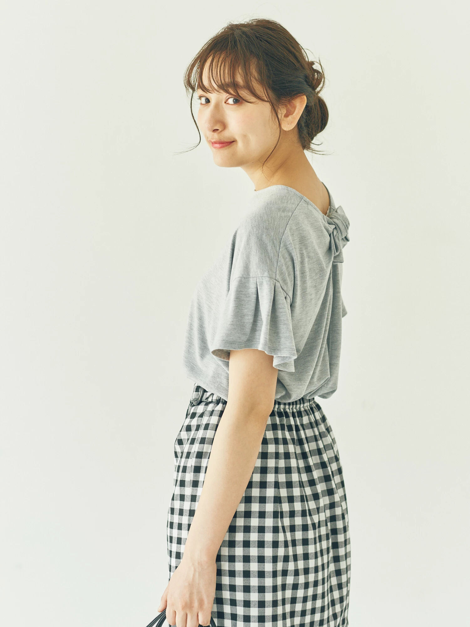 ・バックリボンプルオーバー