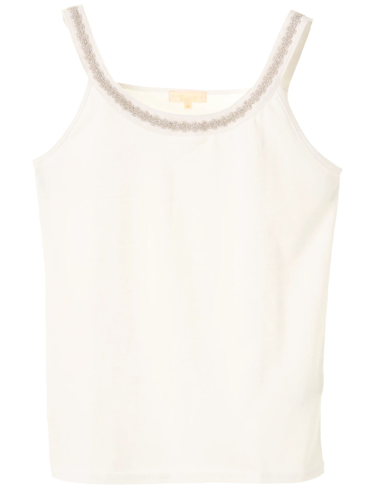 ・ビジュー付きタンクトップ