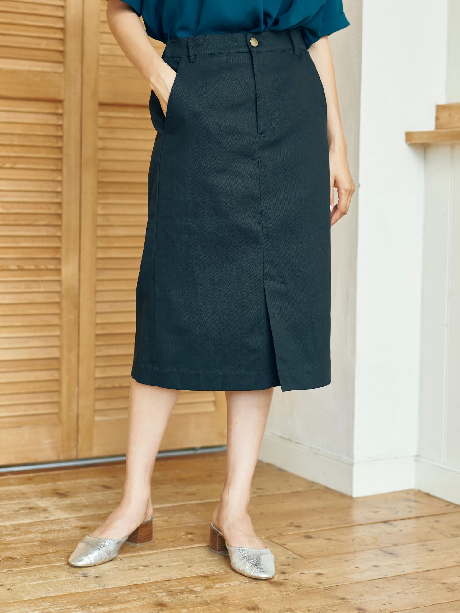 ・ツイルナロースカート