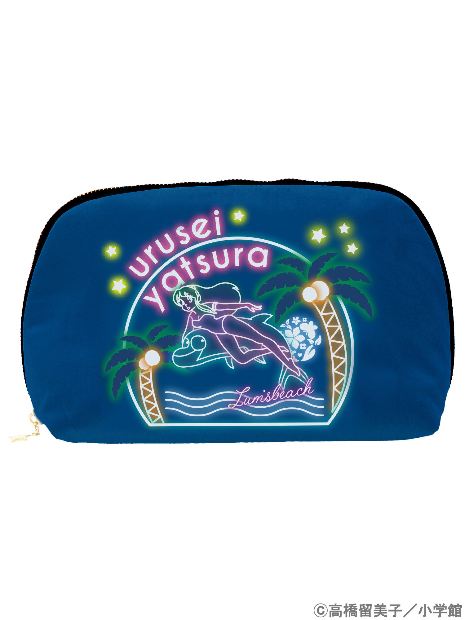 《予備生産分》うる星やつら ネオンプリント ポーチ