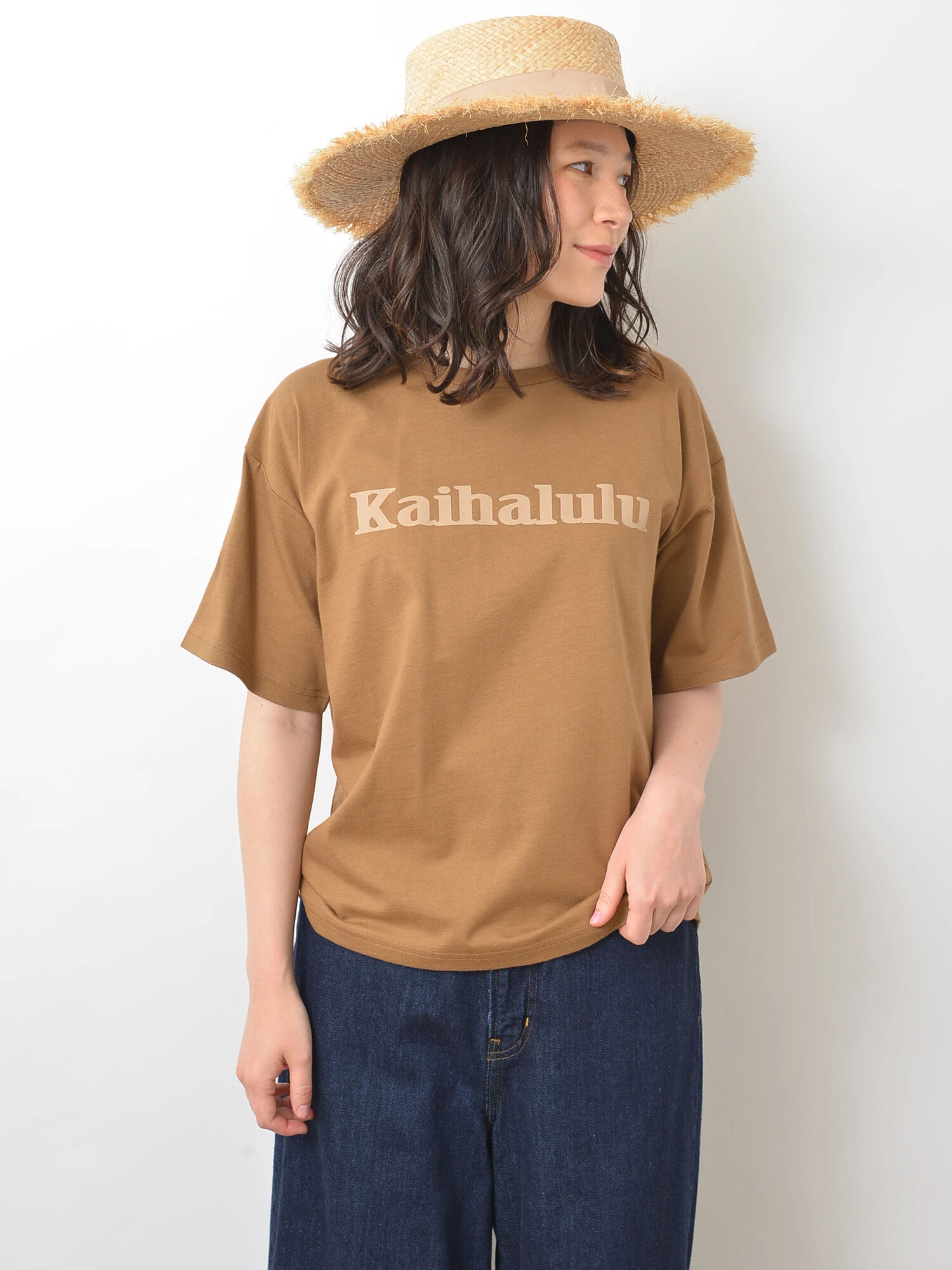 ・KaihaluluオーガニックコットンBigTシャツ