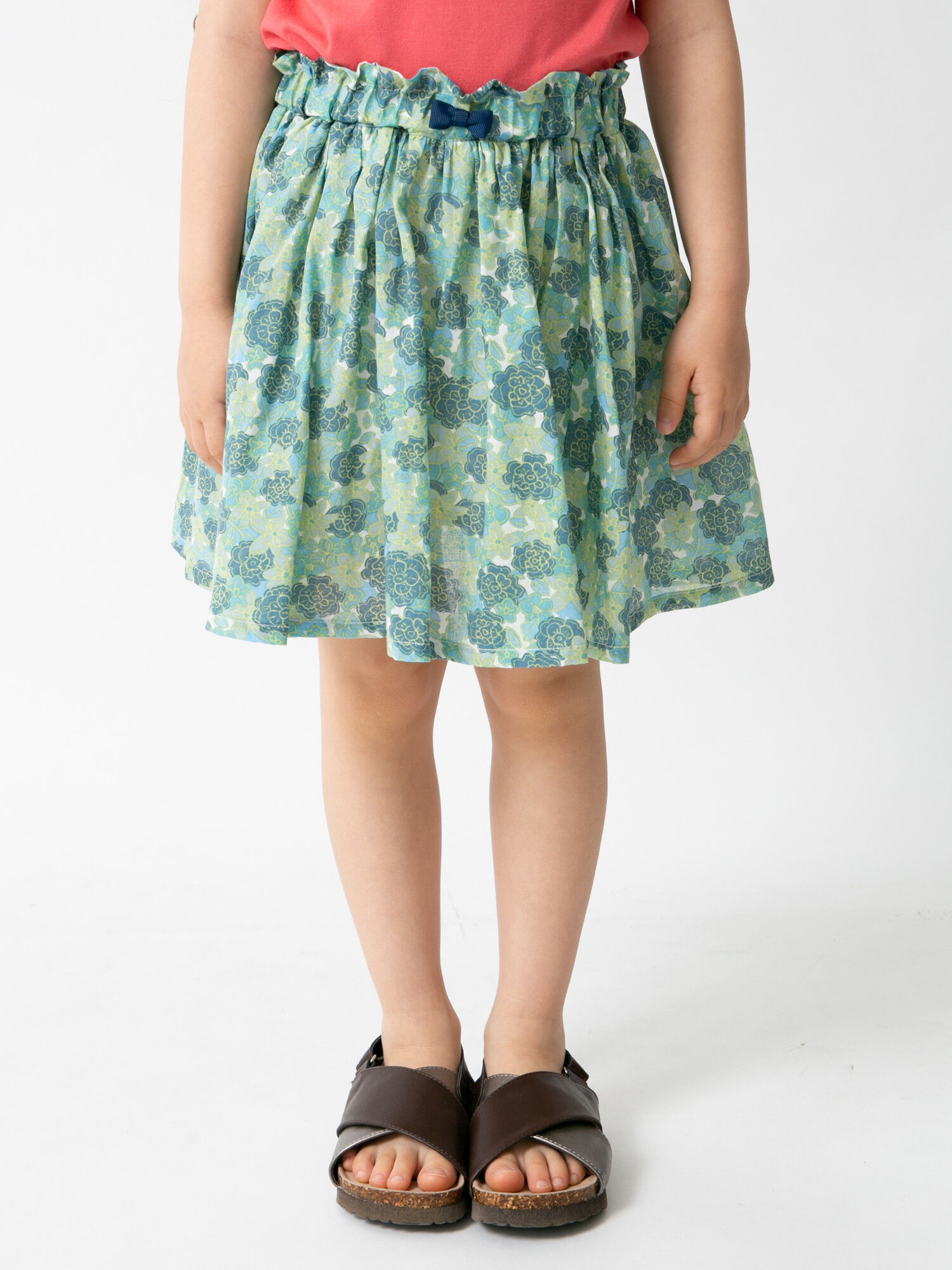 【kids】インパンツ付きギャザースカート