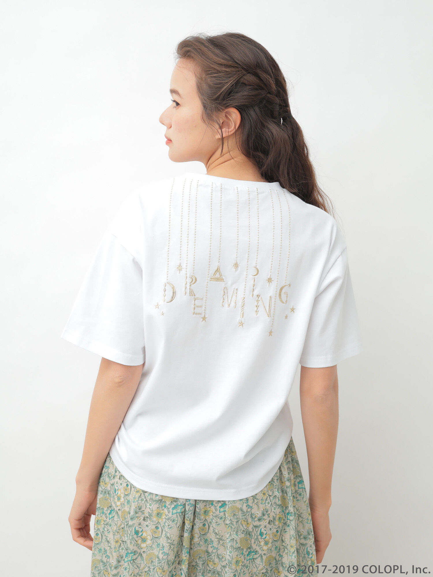 《受注生産アイテム》 DREAM!ing ロゴ刺繍Tシャツ
