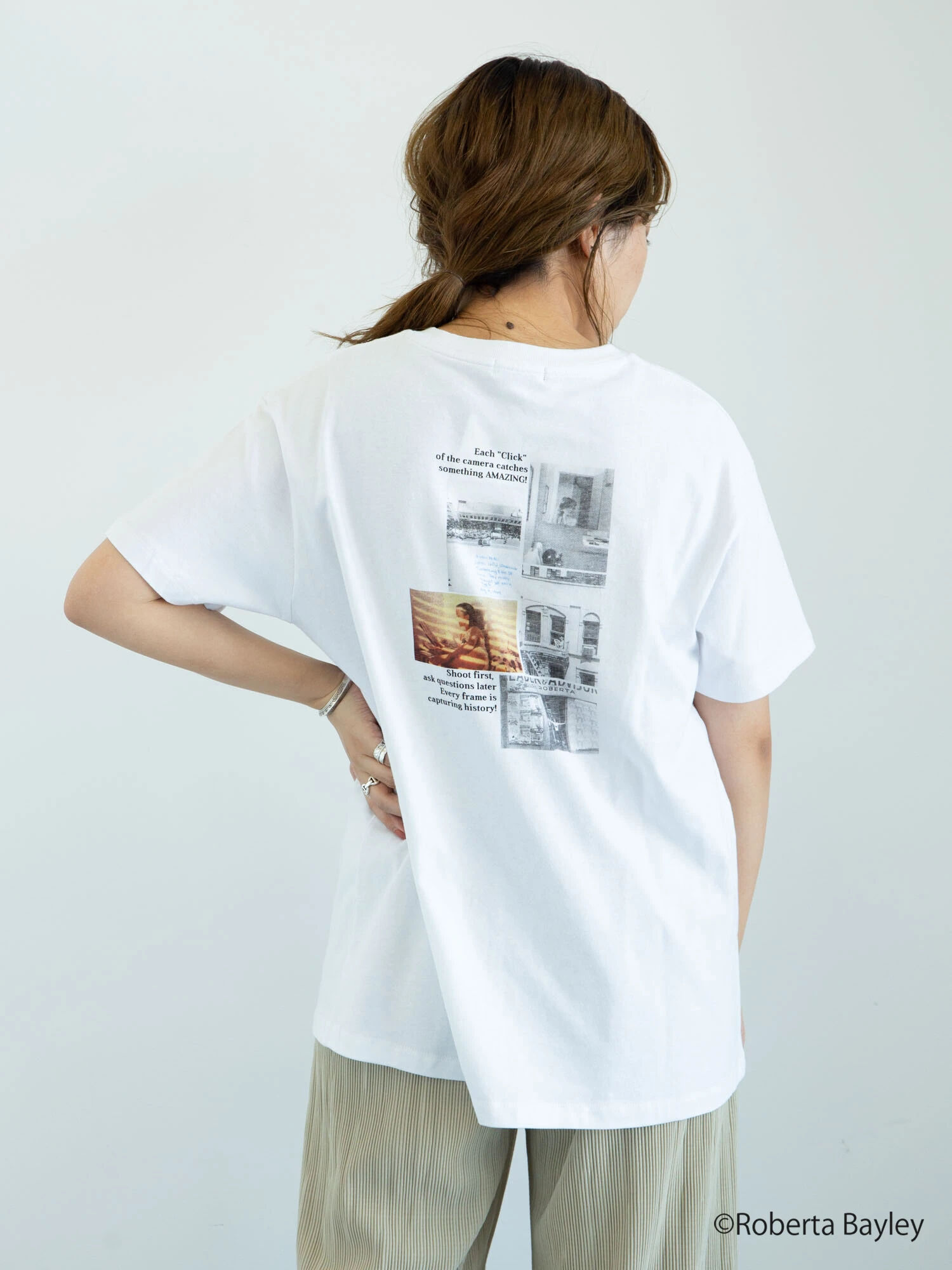 【6,000円(税込)以上のお買物で全国送料無料。】【WEB限定】Roberta Bayley Tシャツ B