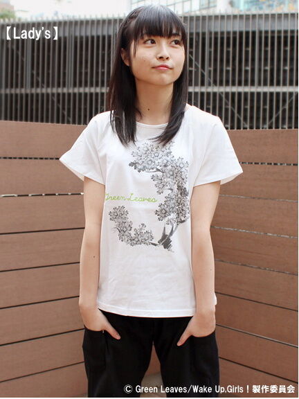 【Lady's】Green Leaves事務所Tシャツ