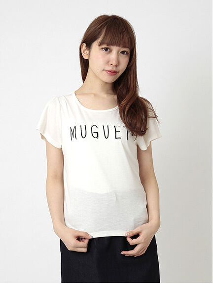 MUGUETロゴTシャツ