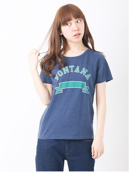 ＜WEB限定大きな・小さなサイズ＞FONTANAロゴTシャツ