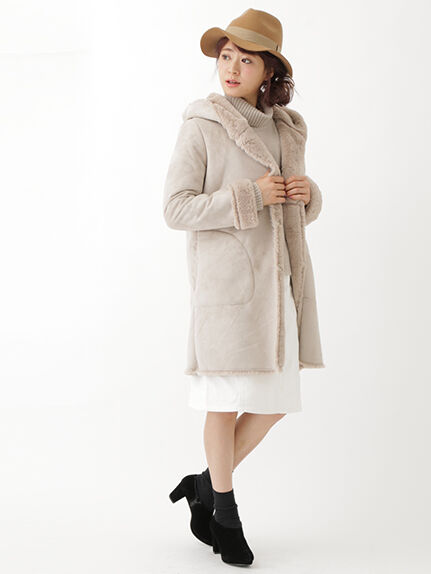 earth フェイクムートンコート