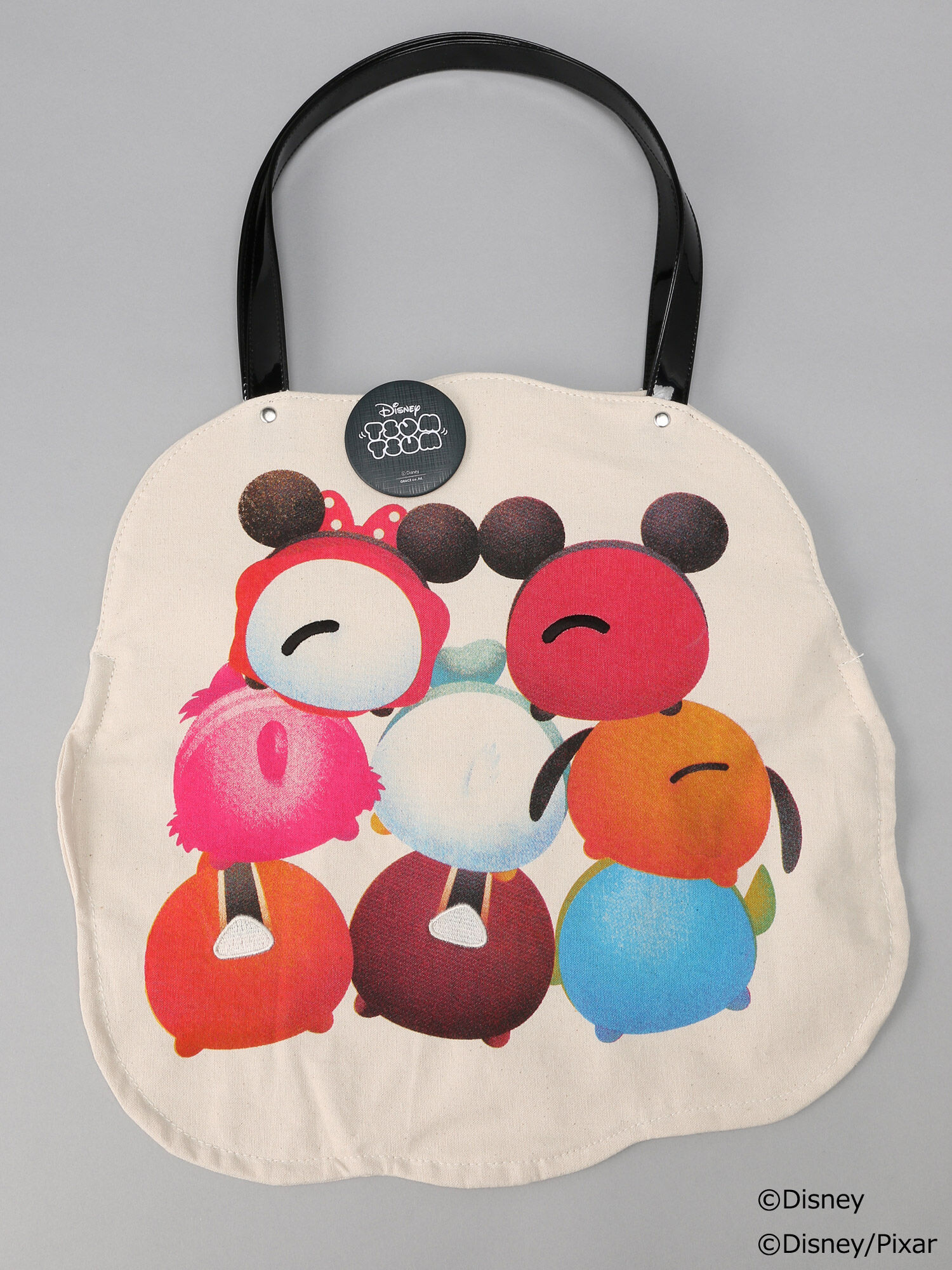 E hyphen world gallery WEB限定 ディズニー ツムツム バックシルエットトートバッグ ￥3,229