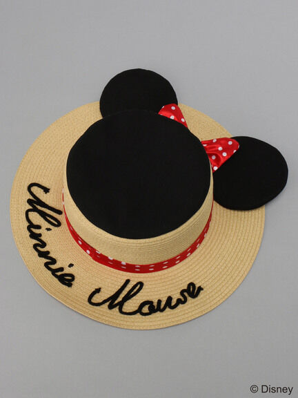 E hyphen world gallery ミニーストローハット