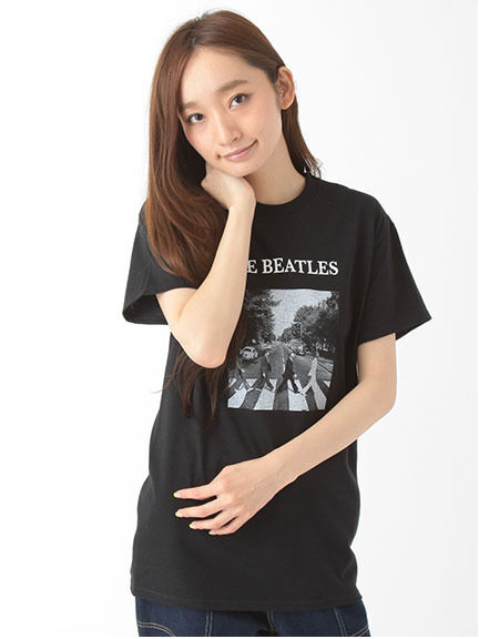 ・BEATLES ABBEY ROADゆるシルエットTシャツ