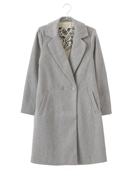 E hyphen world gallery チェスターコート